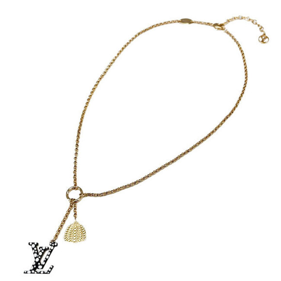 LOUIS VUITTON Black Necklace - Picture 3 of 12